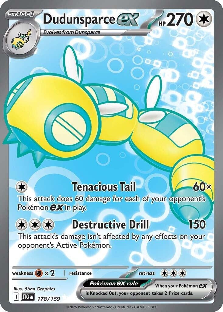 Dudunsparce ex (178/159) (SV09: Journey Together)