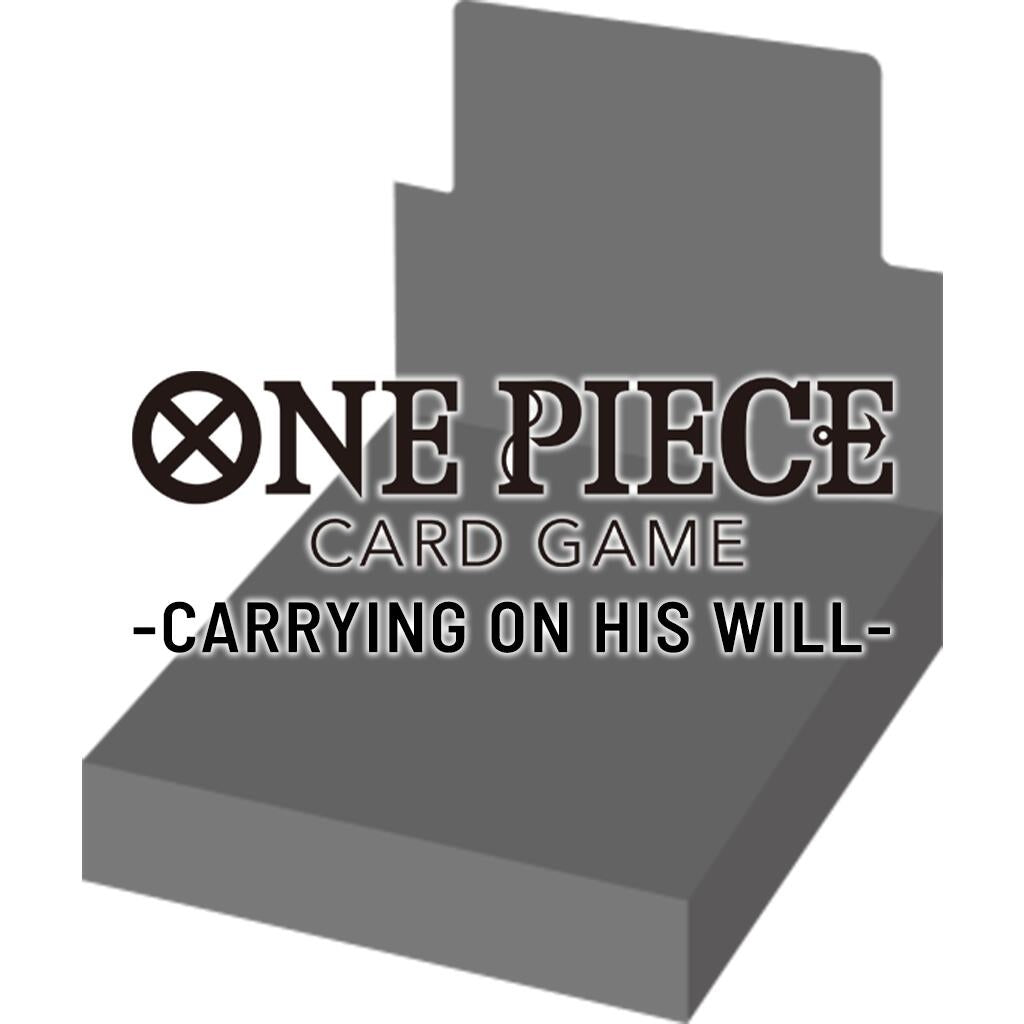 Image for Carrying On His Will Booster Box - One Piece Card Game