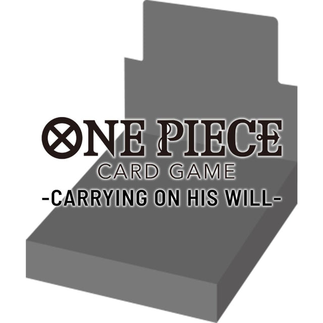 Image for Carrying On His Will Booster Box - One Piece Card Game