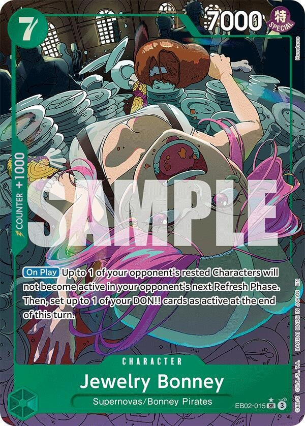 Image for Jewelry Bonney (Alternate Art) (EB02-015) (Foil) (Extra Booster: Anime 25th Collection) - One Piece Card Game