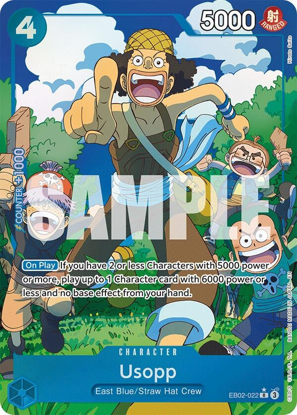Image for Usopp (Alternate Art) (EB02-022) (Foil) (Extra Booster: Anime 25th Collection) - One Piece Card Game