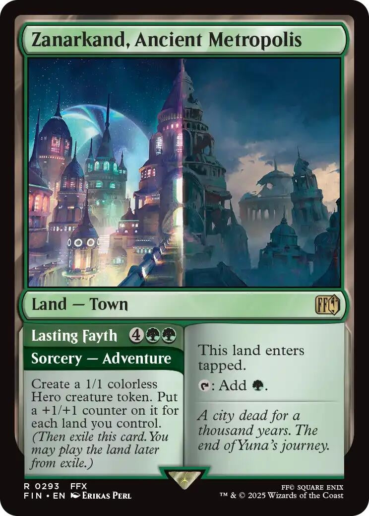 Zanarkand, Ancient Metropolis (293) (Foil) (FINAL FANTASY)