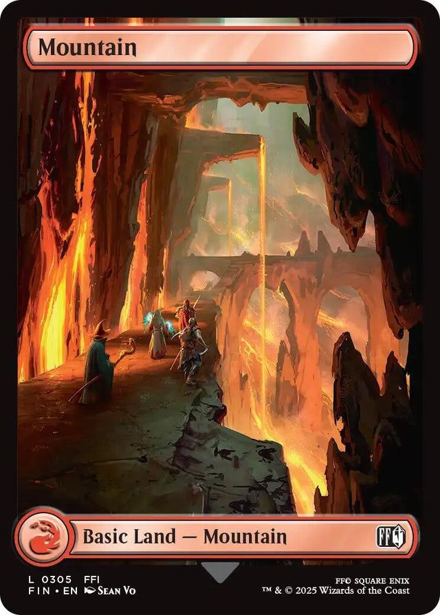 Image for Mountain (0305) (305) (Foil) (FINAL FANTASY) - Magic: The Gathering