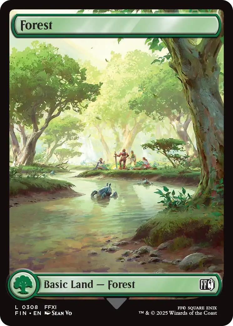 Image for Forest (0308) (308) (Foil) (FINAL FANTASY) - Magic: The Gathering