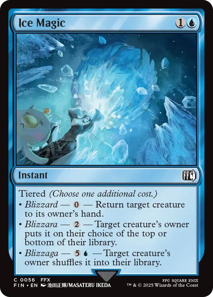 Image for Ice Magic (56) (FINAL FANTASY) - Magic: The Gathering