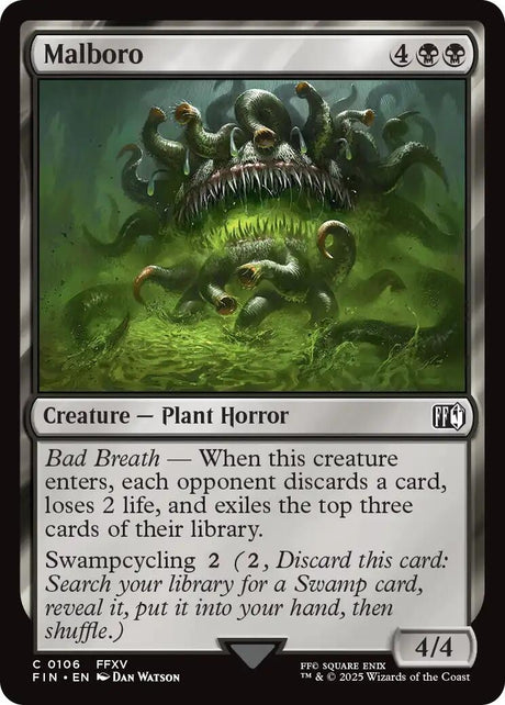 Image for Japanese Magic: The Gathering - Malboro (106) (Foil) (FINAL FANTASY) - Magic: The Gathering