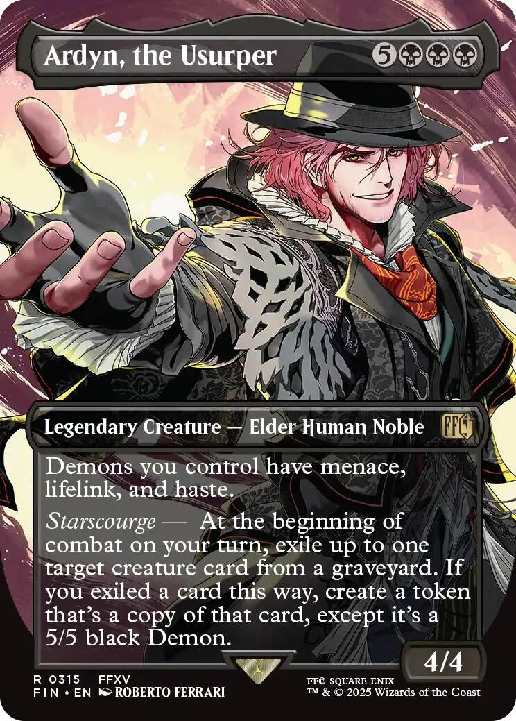 Image for Ardyn, the Usurper (0315) (Borderless) (315) (FINAL FANTASY) - Magic: The Gathering