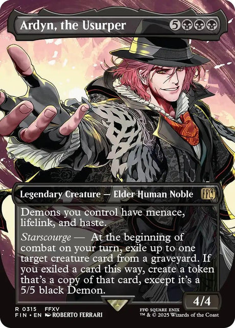 Image for Ardyn, the Usurper (0315) (Borderless) (315) (FINAL FANTASY) - Magic: The Gathering