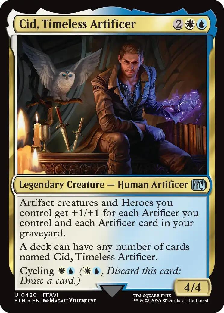 Image for Cid, Timeless Artificer (0420) (420) (FINAL FANTASY) - Magic: The Gathering