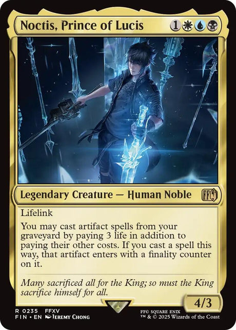 Image for Noctis, Prince of Lucis (235) (FINAL FANTASY) - Magic: The Gathering