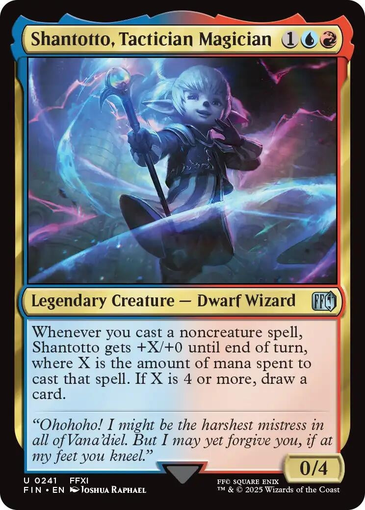 Image for Shantotto, Tactician Magician (241) (Foil) (FINAL FANTASY) - Magic: The Gathering