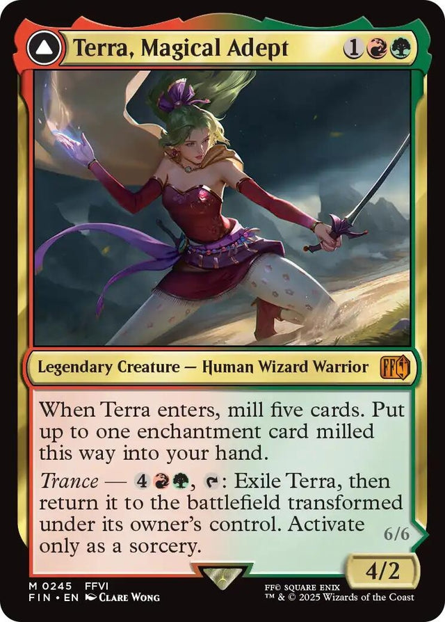 Image for Terra, Magical Adept (245) (Foil) (FINAL FANTASY) - Magic: The Gathering