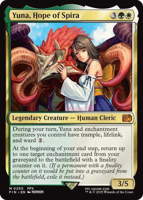 Image for Yuna, Hope of Spira (250) (FINAL FANTASY) - Magic: The Gathering