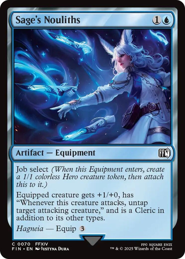 Image for Sage's Nouliths (70) (Foil) (FINAL FANTASY) - Magic: The Gathering