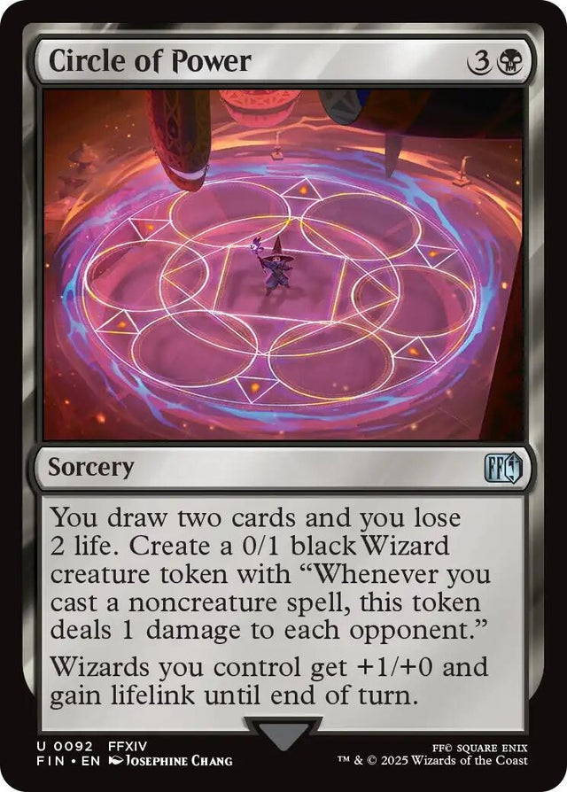 Image for Circle of Power (92) (Foil) (FINAL FANTASY) - Magic: The Gathering