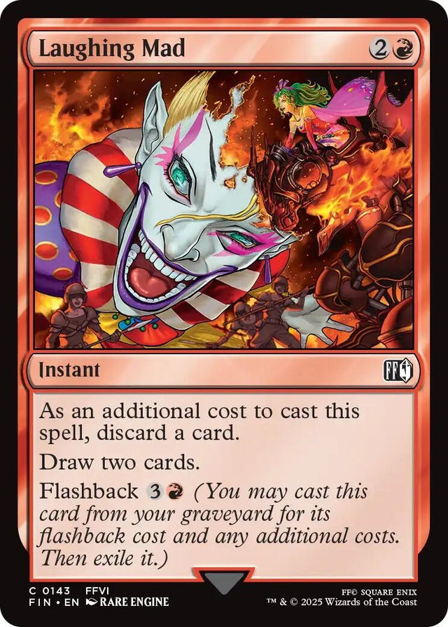 Image for Laughing Mad (143) (Foil) (FINAL FANTASY) - Magic: The Gathering