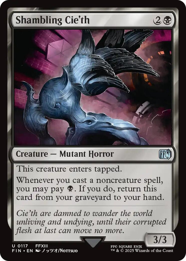 Image for Shambling Cie'th (117) (Foil) (FINAL FANTASY) - Magic: The Gathering