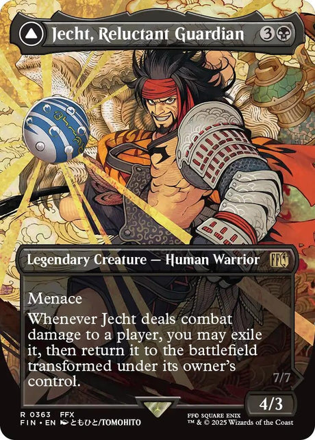 Image for Jecht, Reluctant Guardian (Borderless) (363) (FINAL FANTASY) - Magic: The Gathering