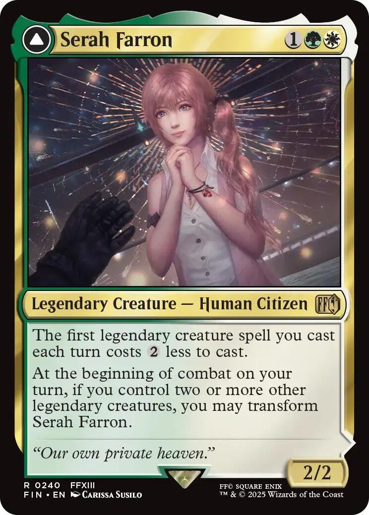 Image for Serah Farron (240) (Foil) (FINAL FANTASY) - Magic: The Gathering