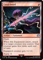 Image for Japanese Magic: The Gathering - Coral Sword (134) (Foil) (FINAL FANTASY) - Magic: The Gathering