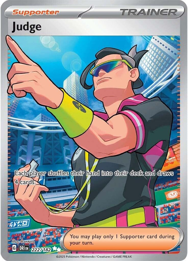 Image for Judge (222/182) (SV10: Destined Rivals) - Pokemon