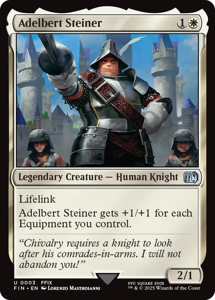 Adelbert Steiner (3) (Foil) (FINAL FANTASY)