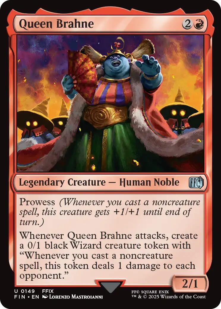 Image for Queen Brahne (149) (Foil) (FINAL FANTASY) - Magic: The Gathering