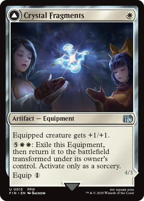 Image for Crystal Fragments (13) (Foil) (FINAL FANTASY) - Magic: The Gathering