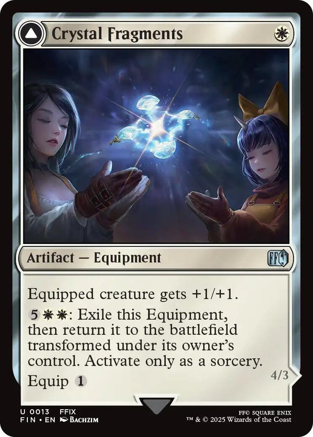Image for Crystal Fragments (13) (Foil) (FINAL FANTASY) - Magic: The Gathering