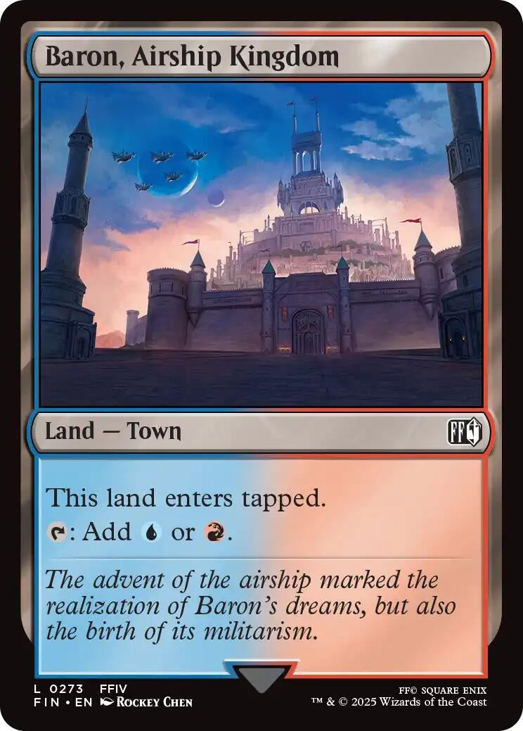 Image for Baron, Airship Kingdom (273) (Foil) (FINAL FANTASY) - Magic: The Gathering