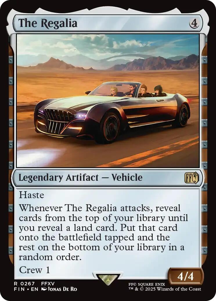 The Regalia (267) (Foil) (FINAL FANTASY)