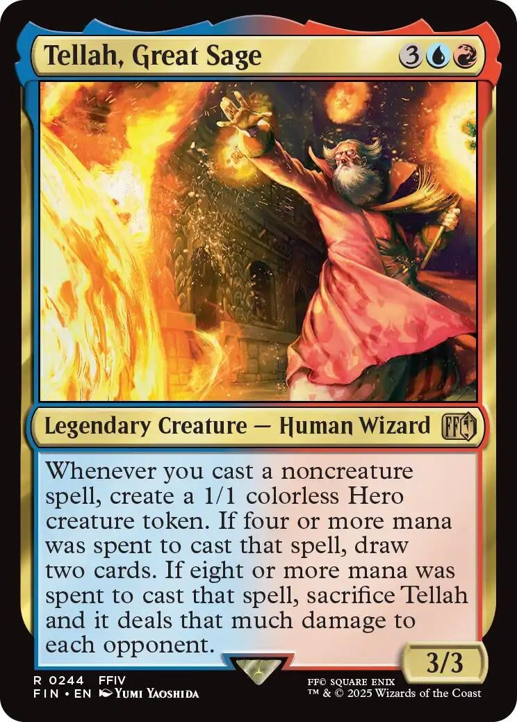 Tellah, Great Sage (244) (Foil) (FINAL FANTASY)