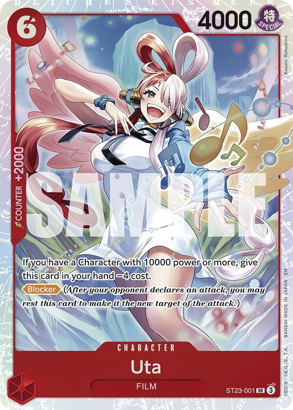 Image for Uta (ST23-001) (Foil) (Starter Deck 23: RED Shanks) - One Piece Card Game