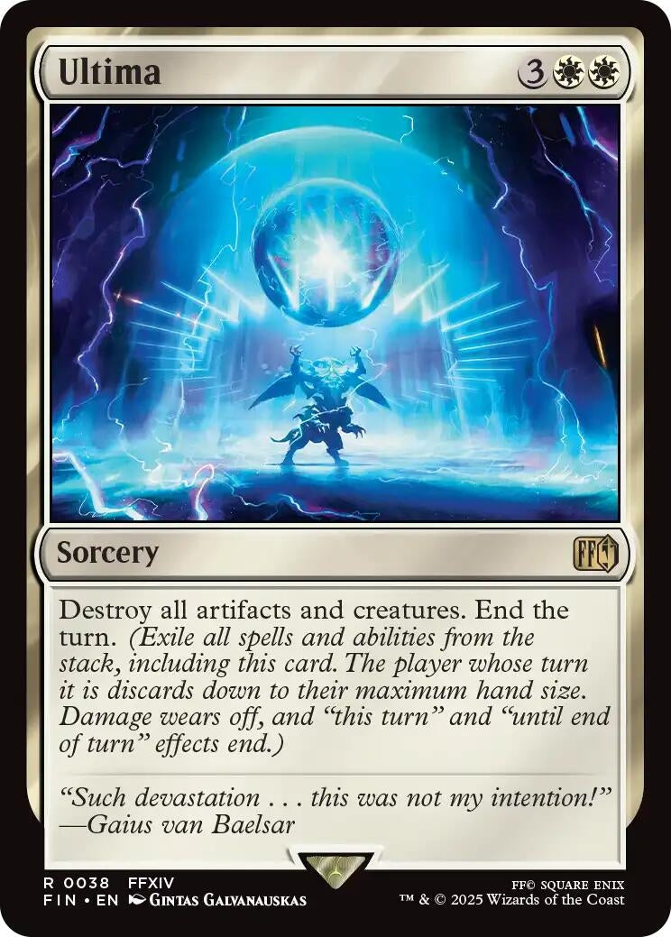 Image for Ultima (38) (FINAL FANTASY) - Magic: The Gathering