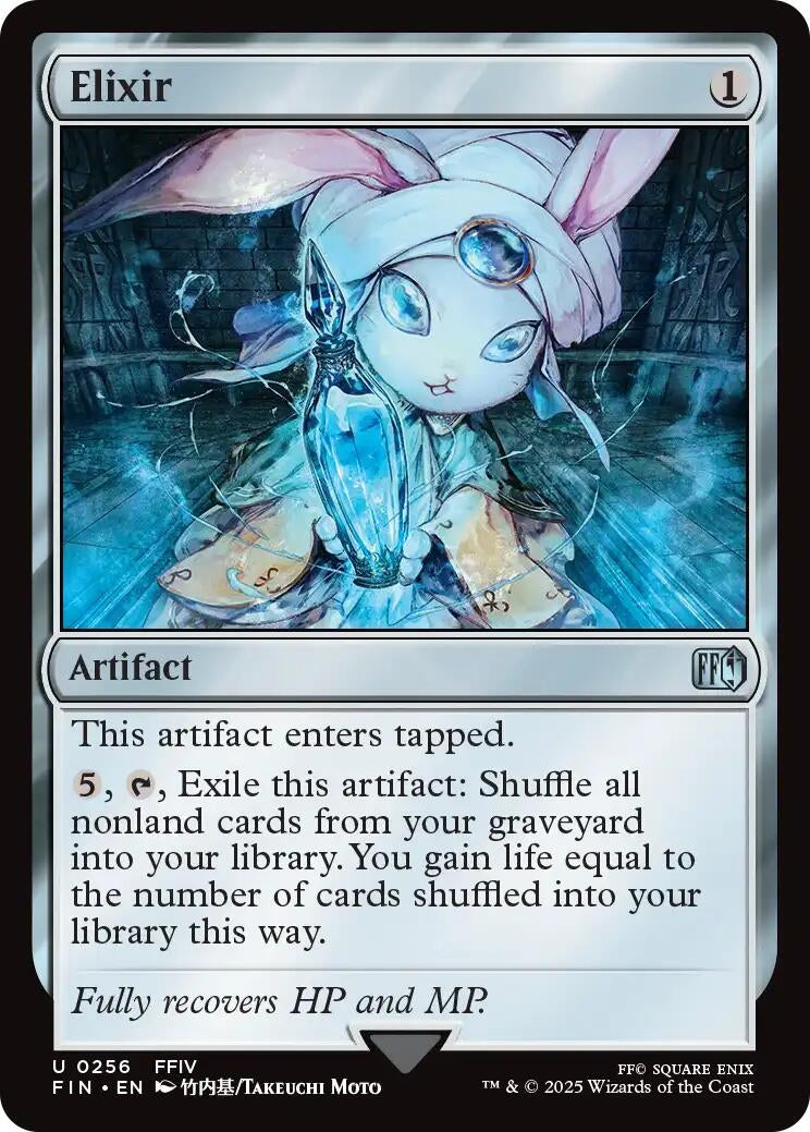 Image for Elixir (256) (Foil) (FINAL FANTASY) - Magic: The Gathering