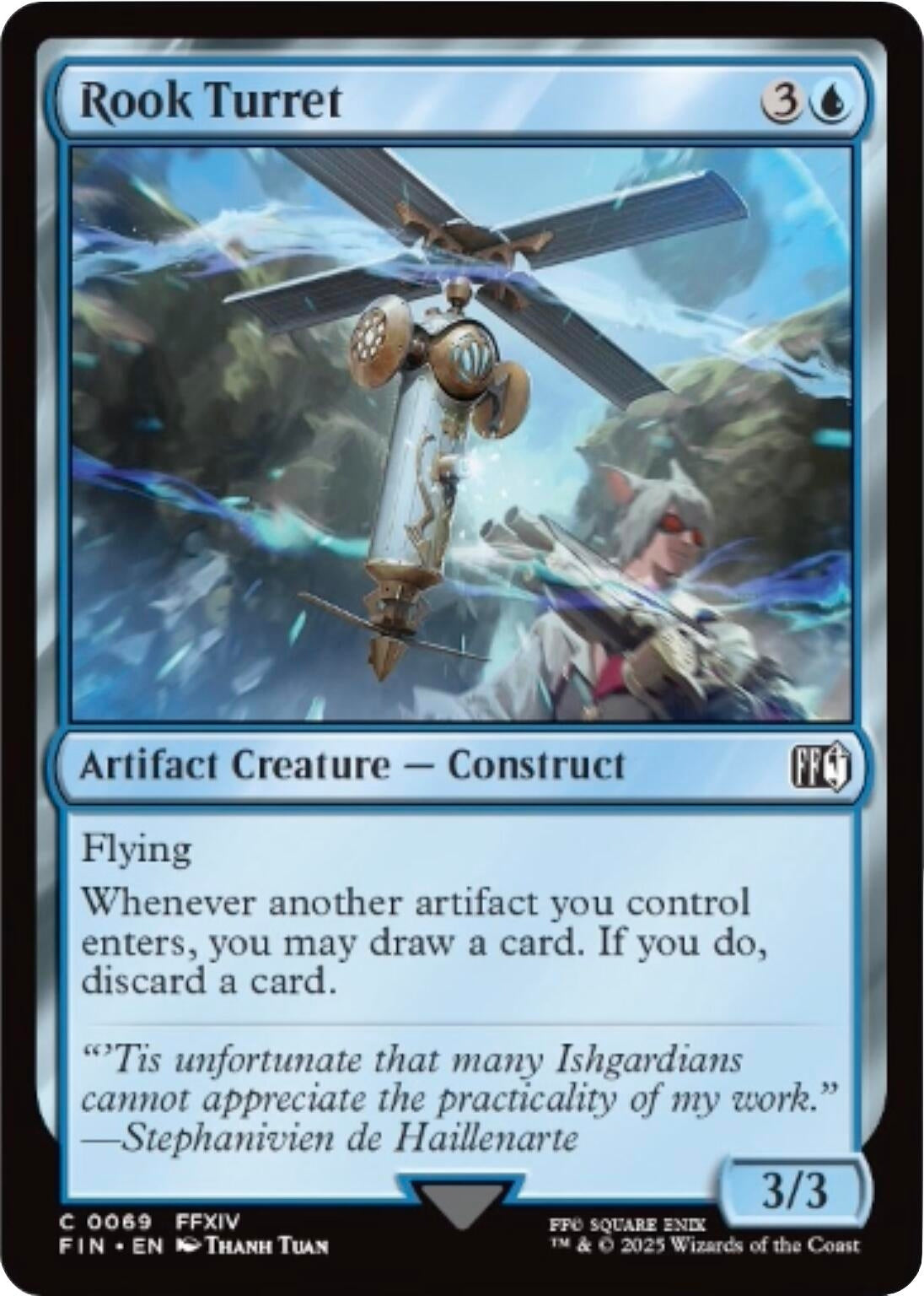 Image for Japanese Magic: The Gathering - Rook Turret (69) (Foil) (FINAL FANTASY) - Magic: The Gathering