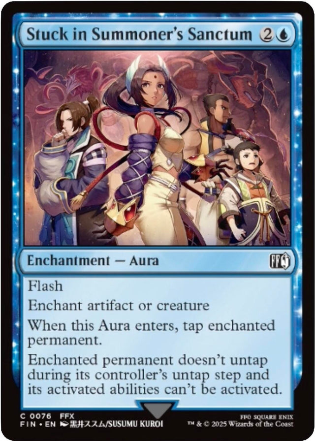 Image for Stuck in Summoner's Sanctum (76) (Foil) (FINAL FANTASY) - Magic: The Gathering