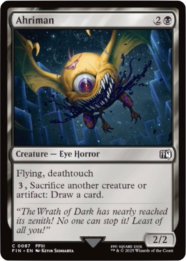 Image for Ahriman (87) (Foil) (FINAL FANTASY) - Magic: The Gathering