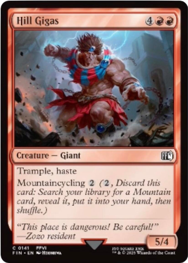 Image for Hill Gigas (141) (FINAL FANTASY) - Magic: The Gathering