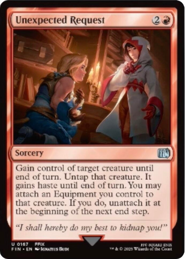 Image for Unexpected Request (167) (FINAL FANTASY) - Magic: The Gathering