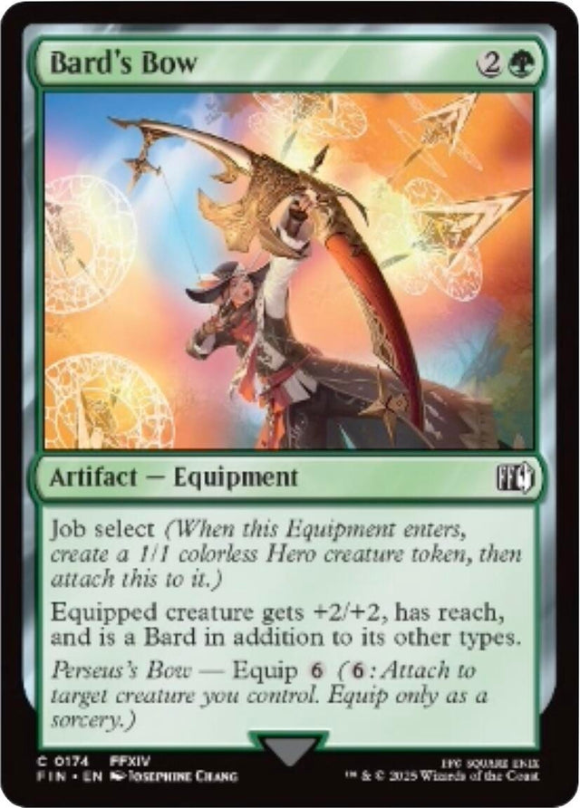 Image for Japanese Magic: The Gathering - Bard's Bow (174) (Foil) (FINAL FANTASY) - Magic: The Gathering