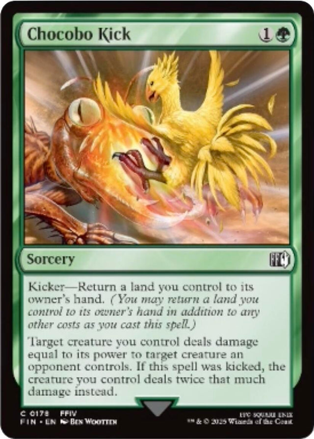 Image for Japanese Magic: The Gathering - Chocobo Kick (178) (FINAL FANTASY) - Magic: The Gathering