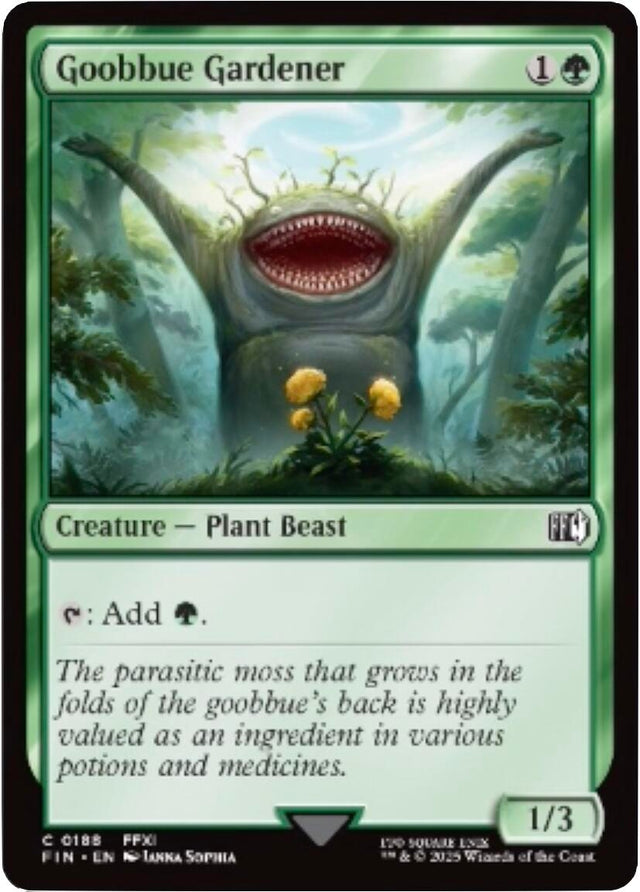 Image for Goobbue Gardener (188) (Foil) (FINAL FANTASY) - Magic: The Gathering