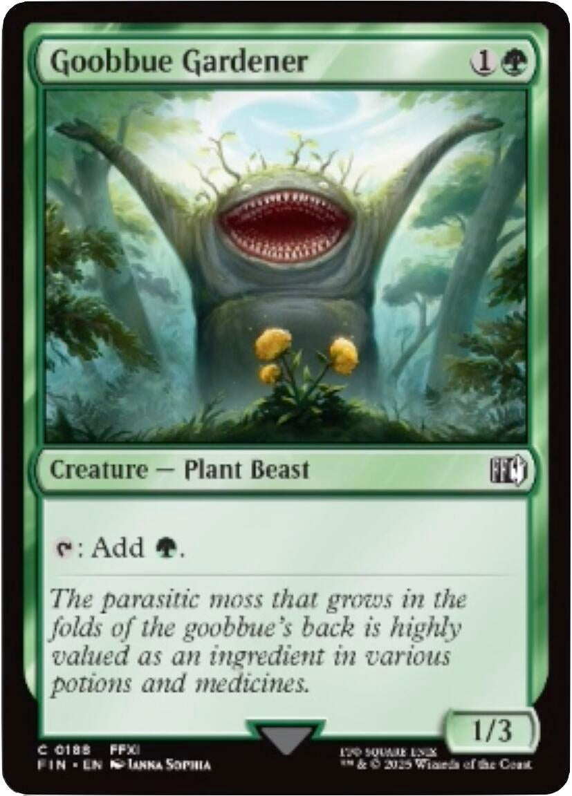 Image for Goobbue Gardener (188) (FINAL FANTASY) - Magic: The Gathering