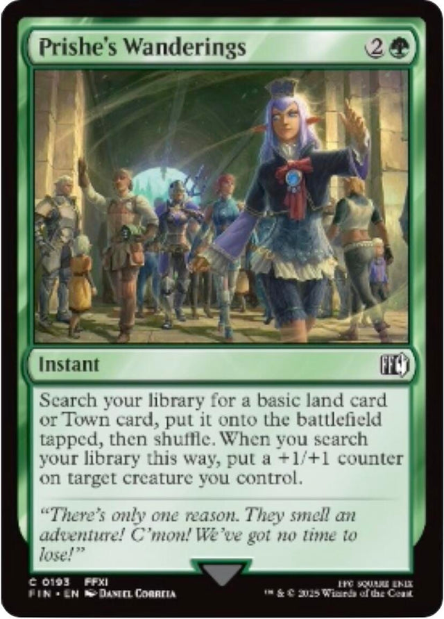Image for Prishe's Wanderings (193) (Foil) (FINAL FANTASY) - Magic: The Gathering