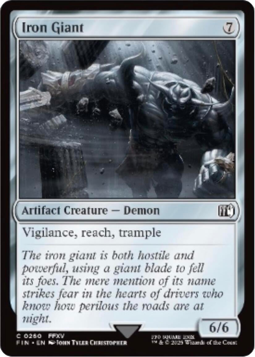 Image for Iron Giant (260) (Foil) (FINAL FANTASY) - Magic: The Gathering