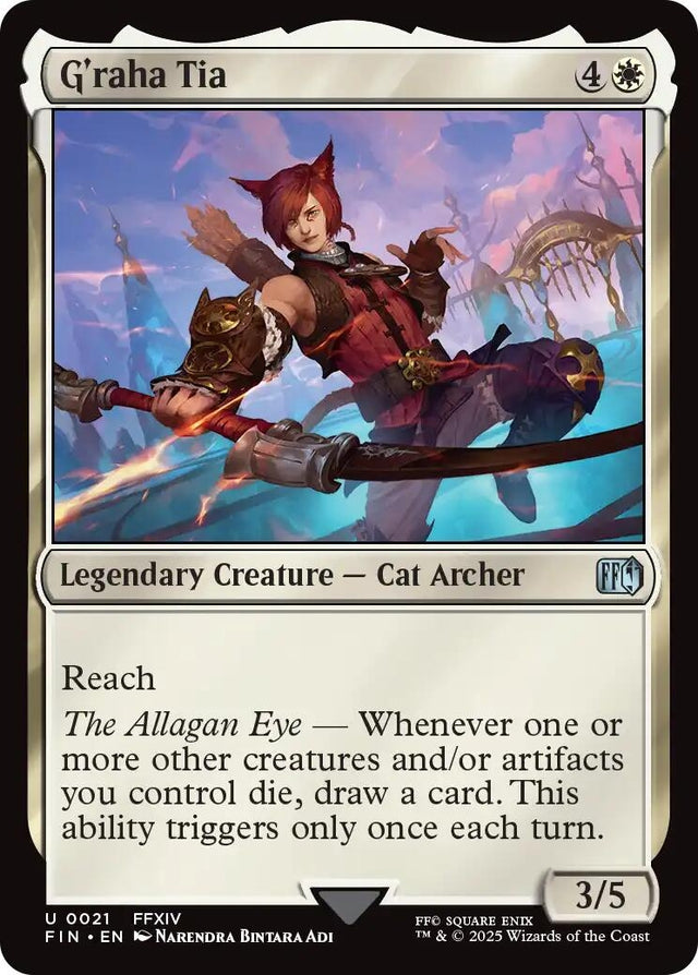 Image for Japanese Magic: The Gathering - G'raha Tia (21) (Foil) (FINAL FANTASY) - Magic: The Gathering