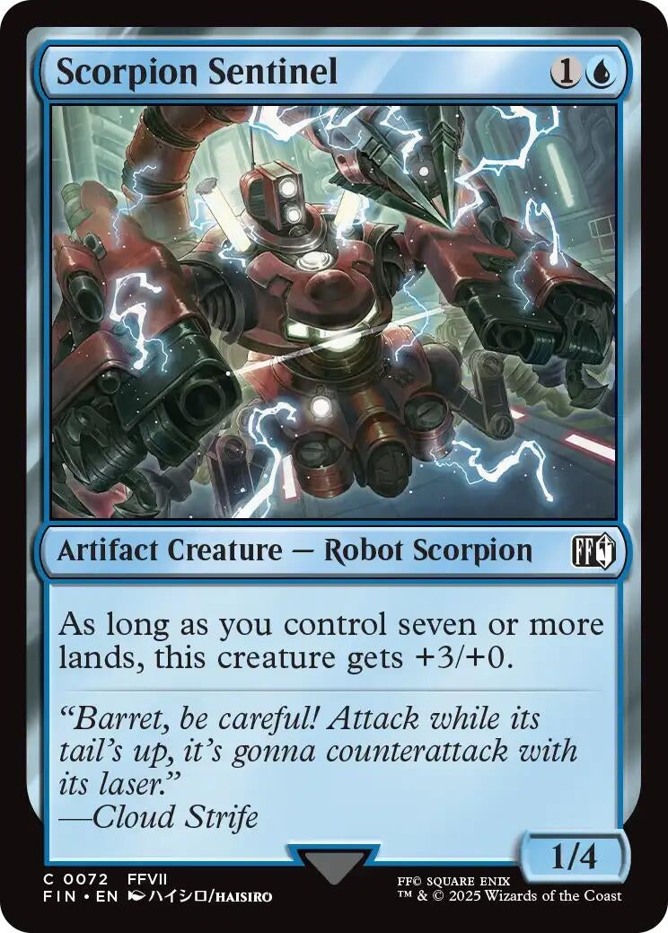 Scorpion Sentinel (72) (Foil) (FINAL FANTASY)