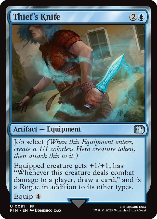 Image for Thief's Knife (81) (Foil) (FINAL FANTASY) - Magic: The Gathering