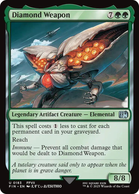 Image for Diamond Weapon (183) (Foil) (FINAL FANTASY) - Magic: The Gathering